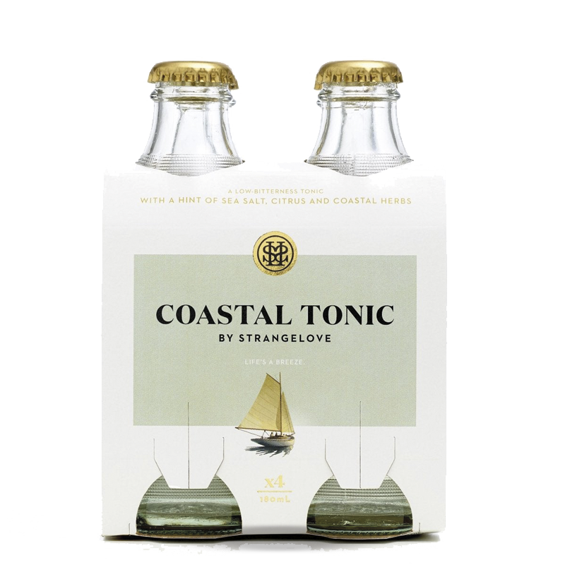 StrangeLove Coastal Tonic Pack 4 x 180mL